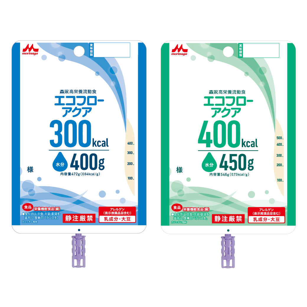 エコフローアクア｜とろみ状流動食｜森永乳業クリニコ