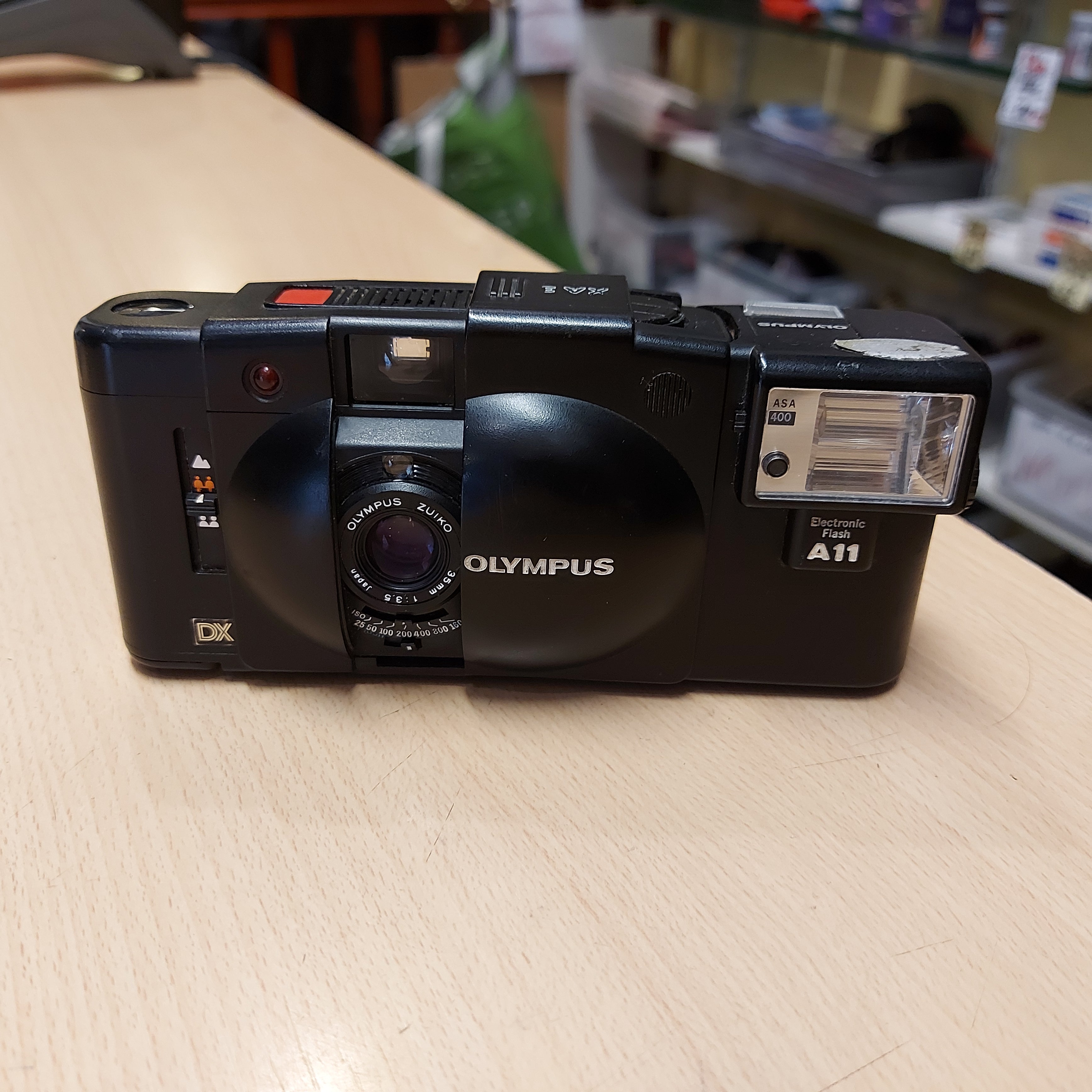 Olympus XA-3 + A11 flash – Clock Tower Cameras