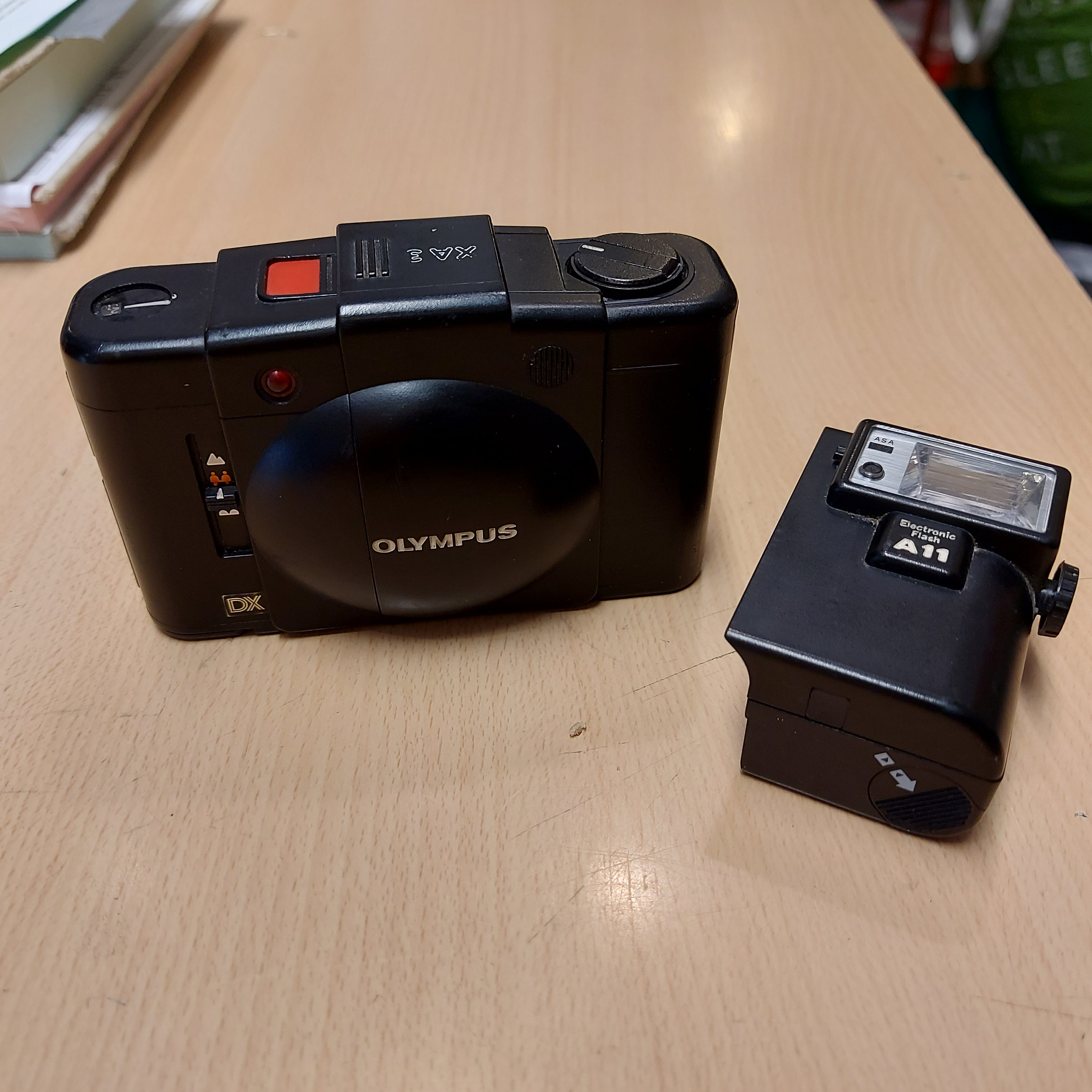 Olympus XA-3 + A11 flash – Clock Tower Cameras