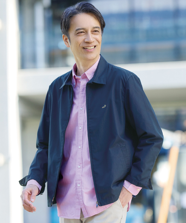 メンズ スコッチブルゾン【シワになりにくい】【手洗いOK】通販 [1604