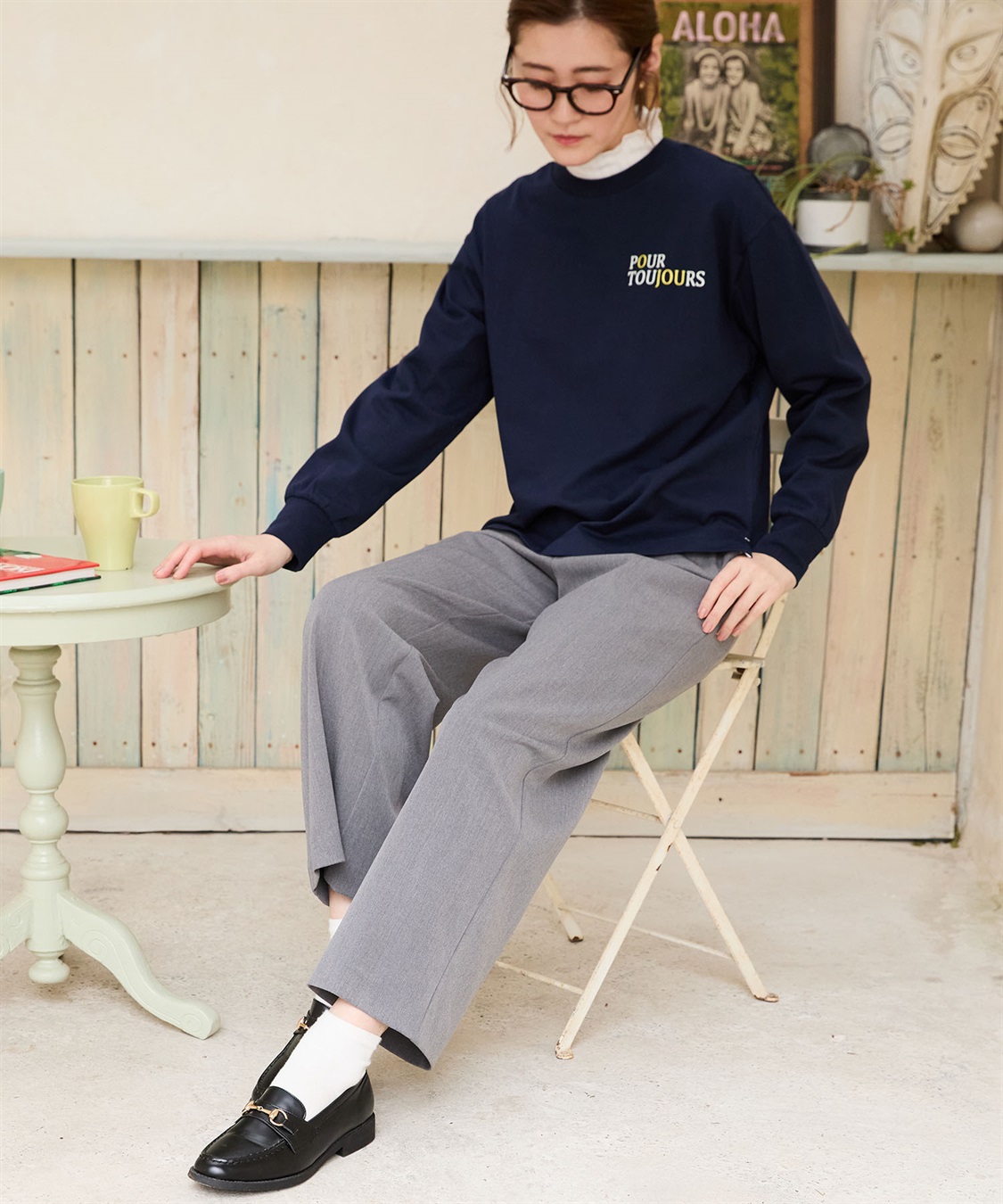 メロークシュネックプルオーバー Petit Honfleur｜クロスプラス公式