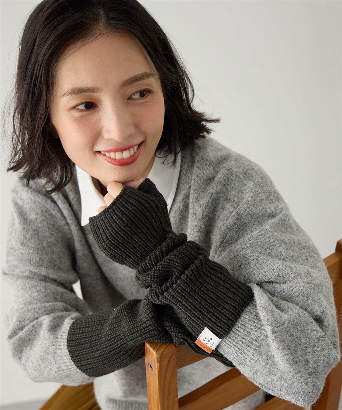 Wpc.】ONDOOリブニットウォームアームカバー JOIN PARK｜クロスプラス