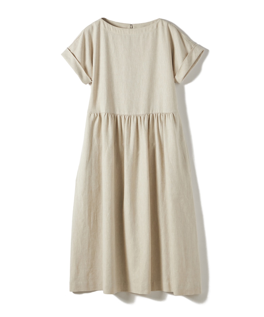 リネン混ロング丈ワンピース 49AV JUNKO SHIMADA｜クロスプラス公式