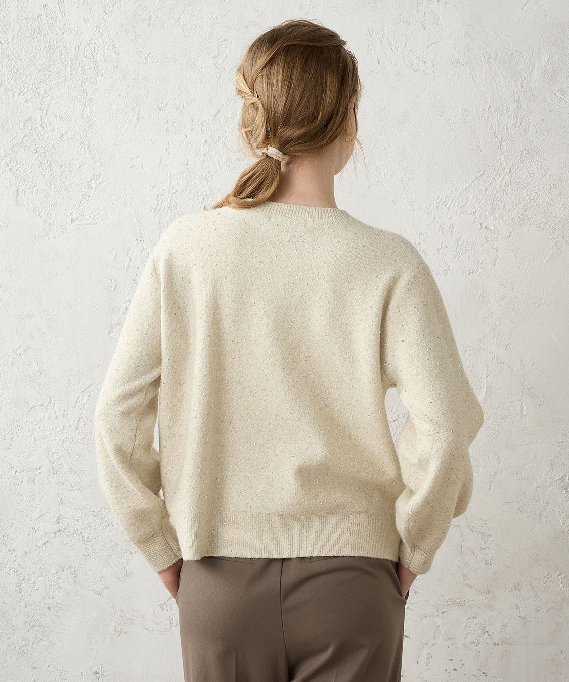 スパンコール ニットプルオーバー LE SOUK HOLIDAY｜クロスプラス公式