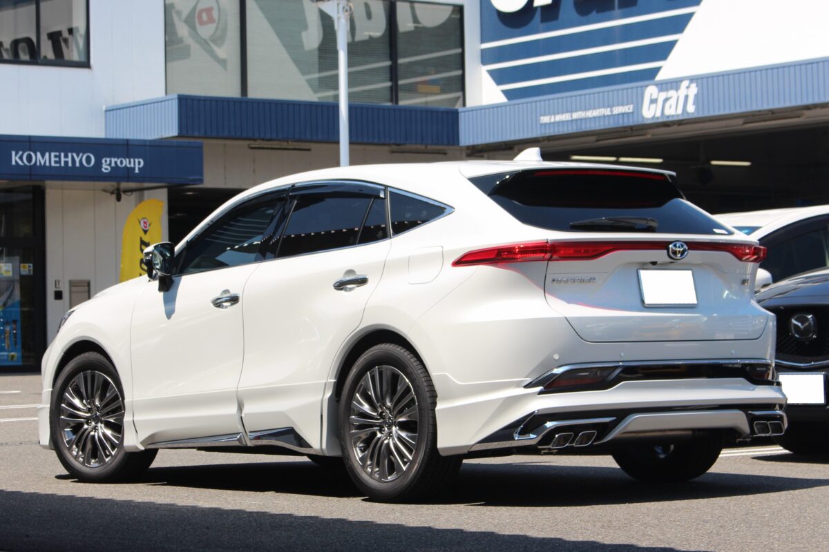 80ハリアー】ダウンサス！タナベNF210でローダウン！！ | 中川店