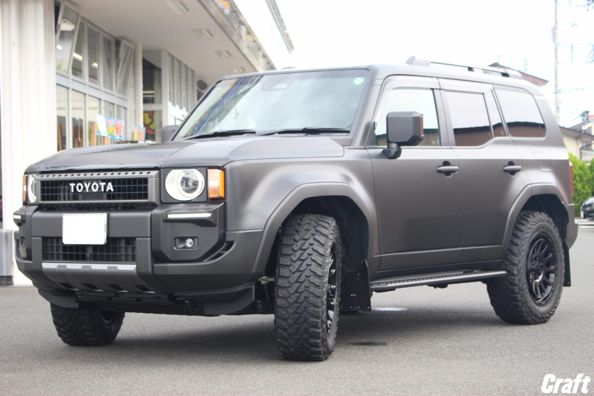 流行りのランクル250・無事あのタイヤサイズを装着。 | 厚木店 | 店舗