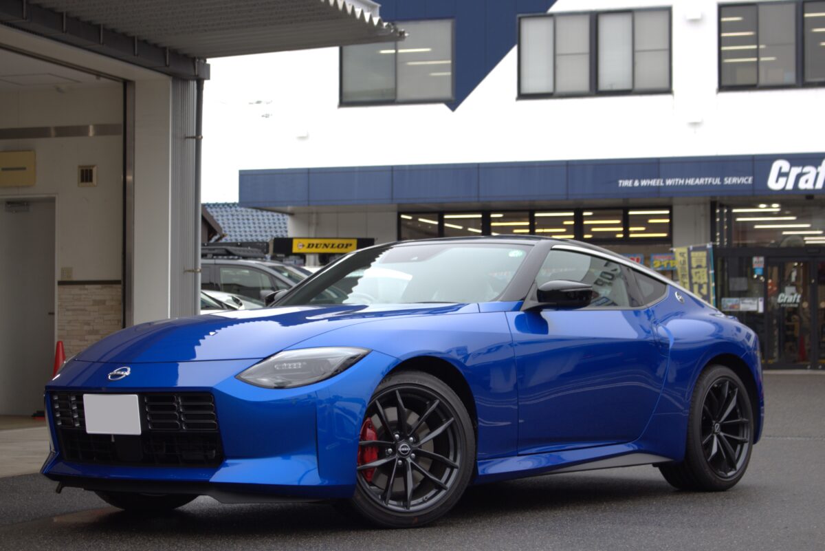 フェアレディRZ34】HKS ハイパーマックスR×VOLK RACING 21C SPEC-SRで