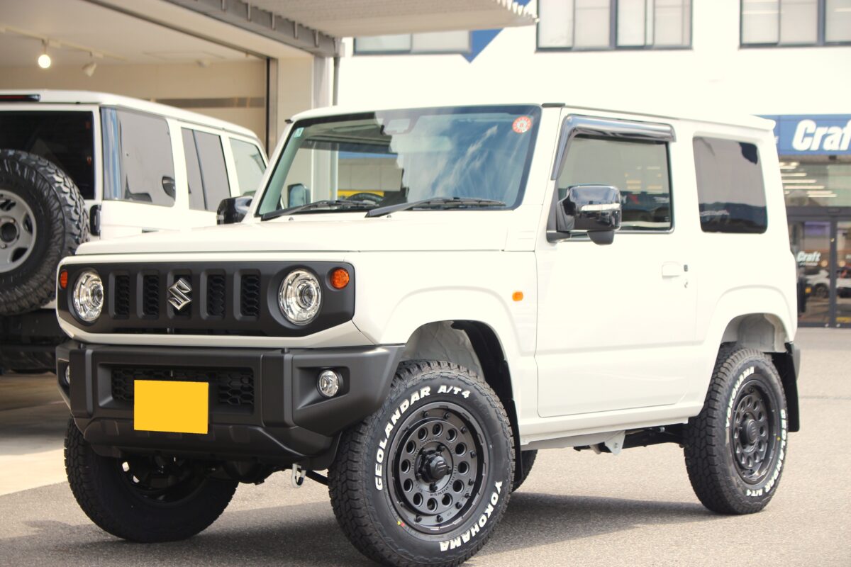 JB64ジムニー】重厚感のあるH12ショットガン装着＆カントリー