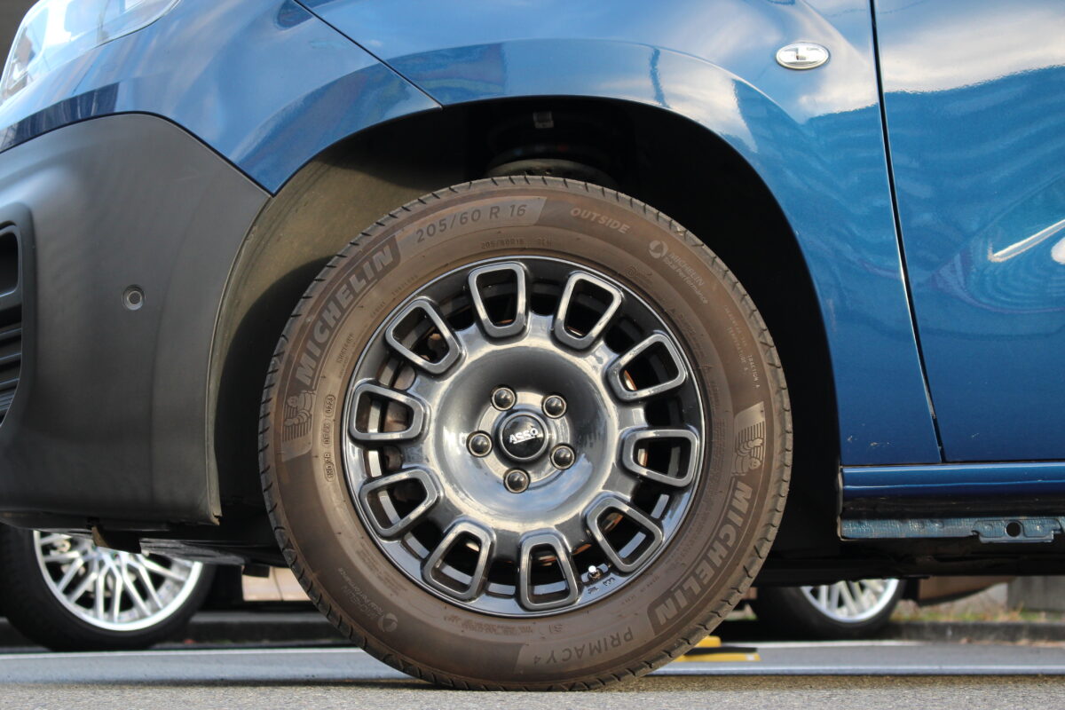 リフター・ベルランゴ・ドブロに！オススメホイール「パルティーレ10