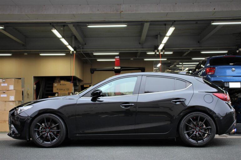 車高ってやっぱり大事。アクセラスポーツにTEIN フレックスZ取り付け