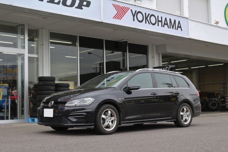 ゴルフ7ヴァリアントをアイバッハ プロキットでローダウン！ | 多治見