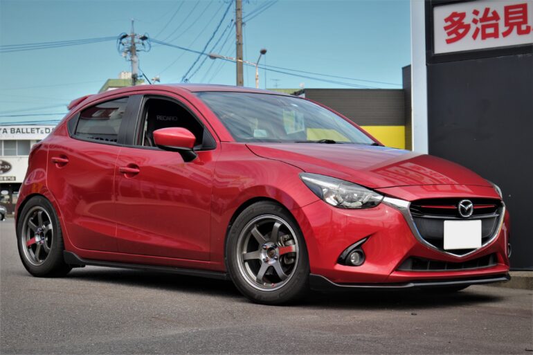 DJデミオ】ブリッツで足回りリフレッシュ＆リセッティング