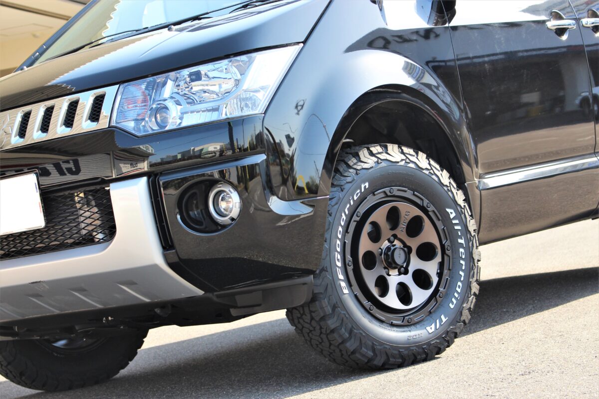 デリカD:5] JAOS BATTLEZ リフトアップセットVFS x エアージーマッシヴ