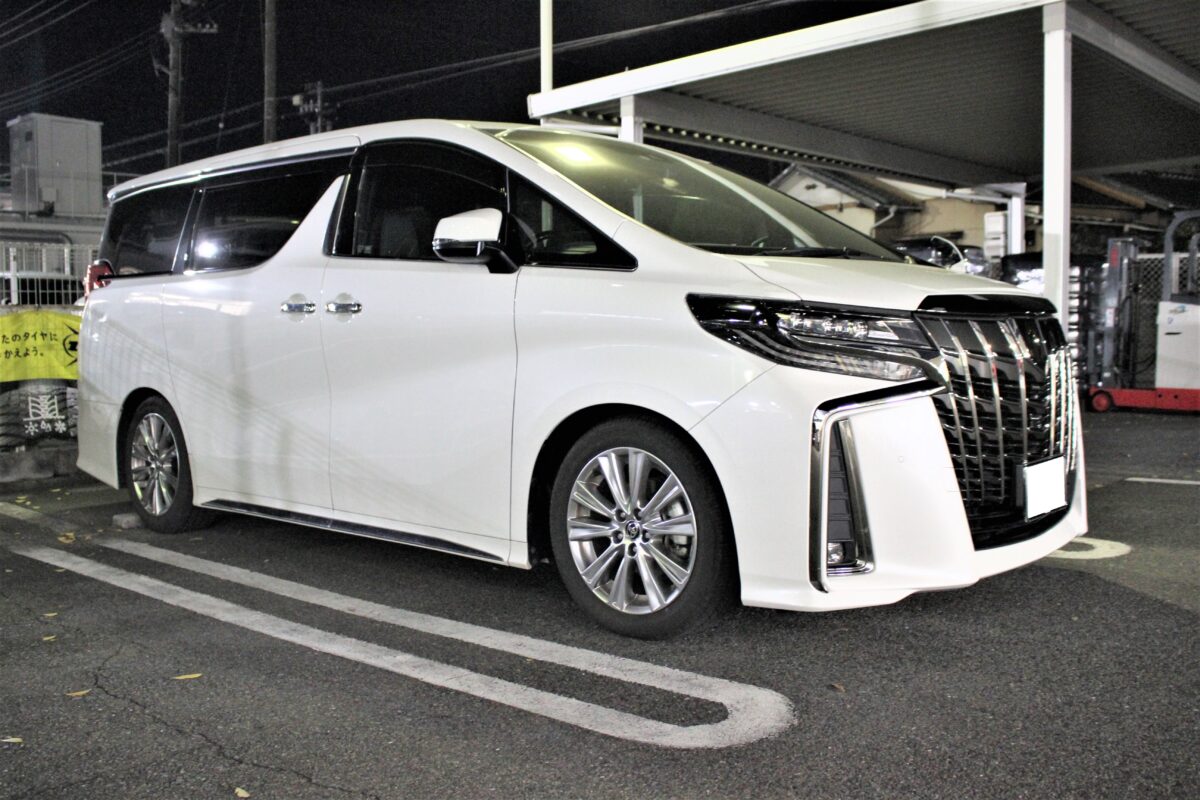 30系アルファードにHKS ハイパーマックスSでメーカー推奨値で