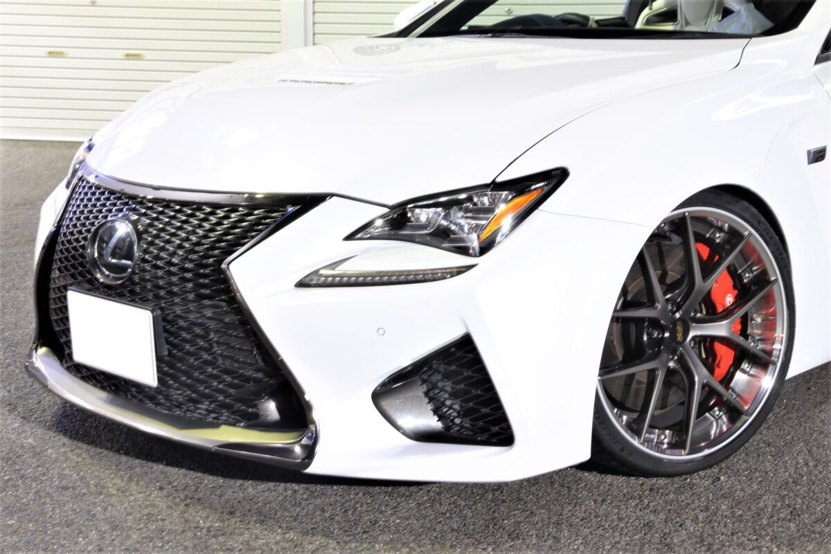 ハイエンドスポーツ【レクサス RCF】に日本屈指の鍛造メーカー【BBS