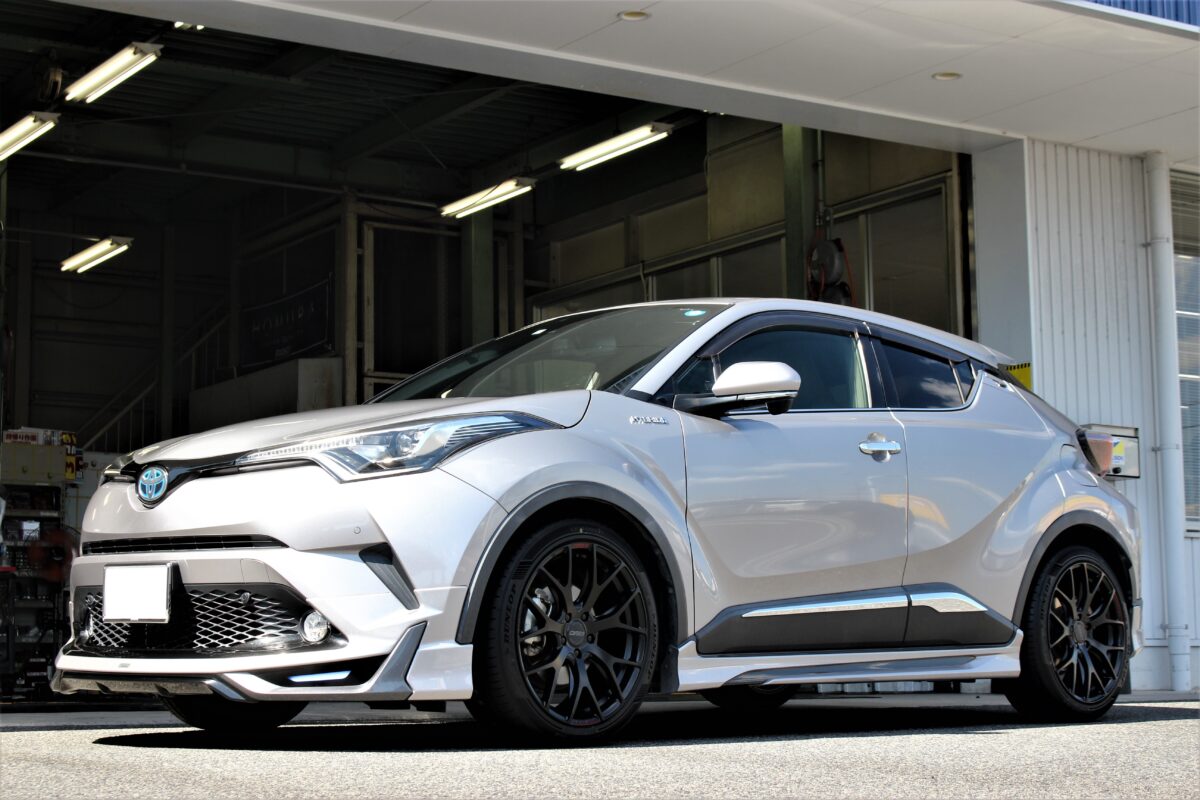 C-HRにRAYS ホムラ2×7FTスポーツエディションの19インチを装着しました