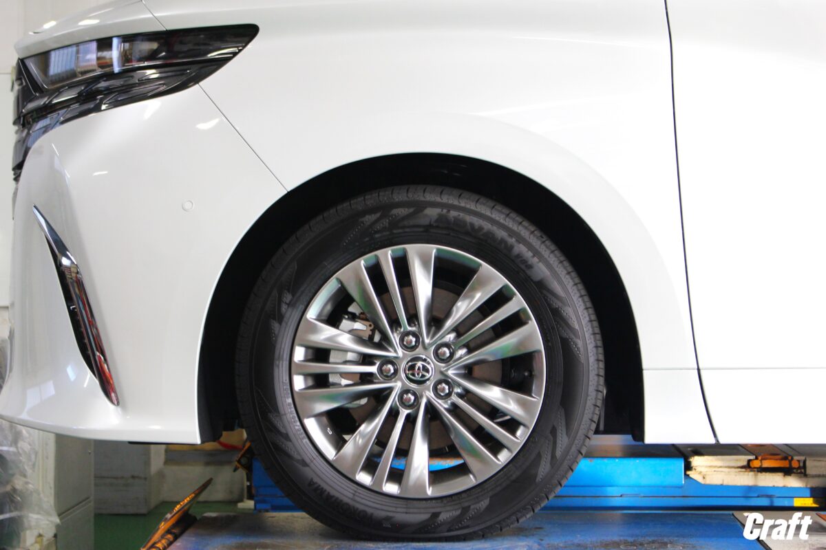 40アルファード 18インチスタッドレスセットを装着。 | 厚木店 | 店舗