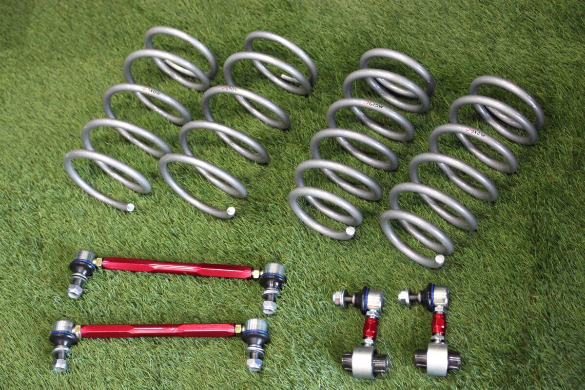 C型GR86 ZN8】GROWでローダウンし、TE37 SAGA SL18インチでツライチ