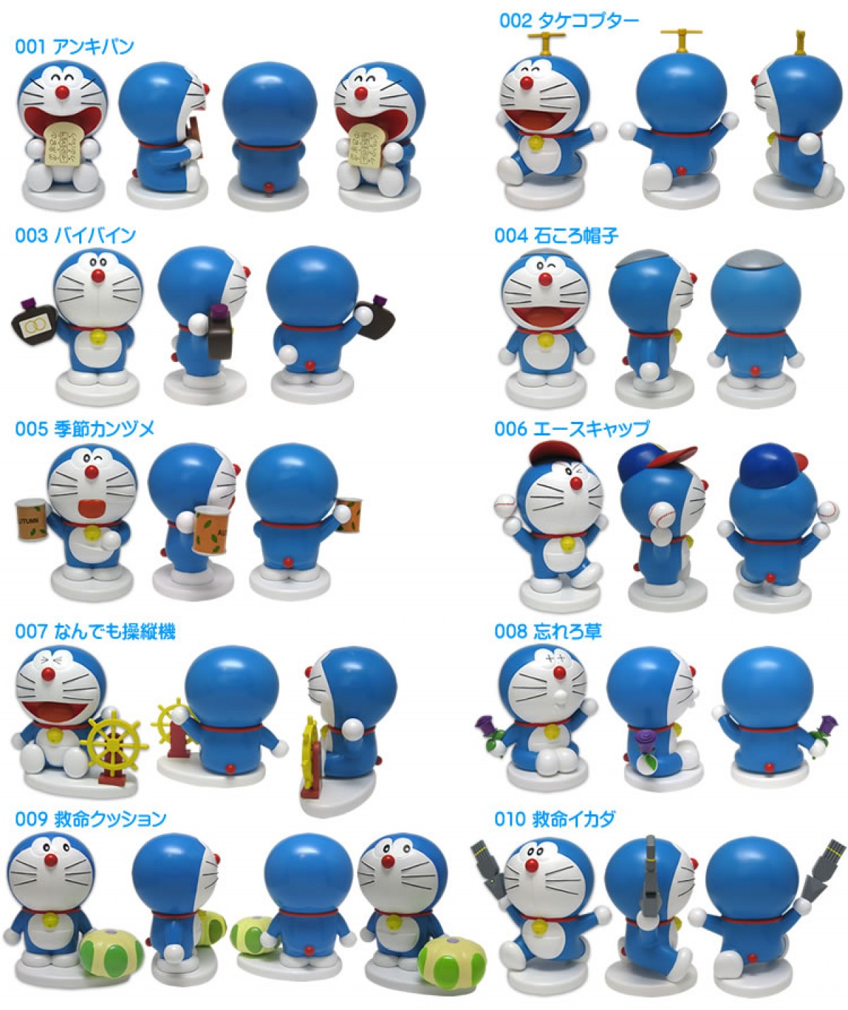 写真）ドラえもんファン必見！ひみつ道具100種を持つドラえもん100体が
