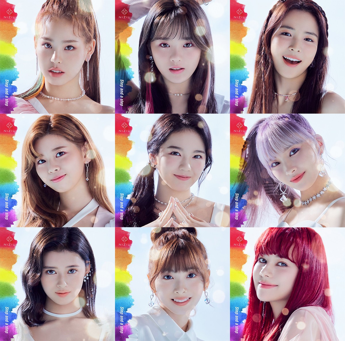 NiziU『Step and a step』ソロジャケット公開！ NINAに「アリエル