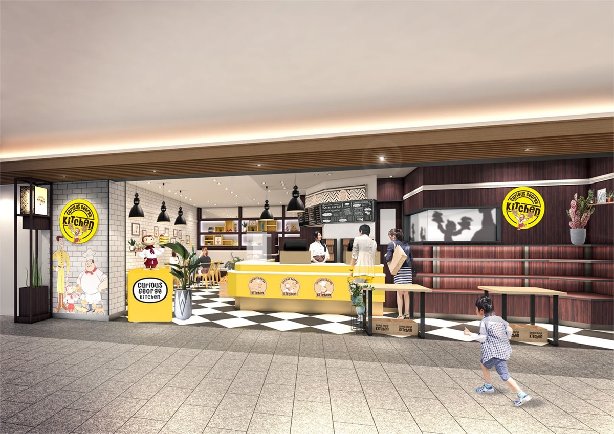 おさるのジョージ』カフェが押上にオープンへ！ 遊び心いっぱいの
