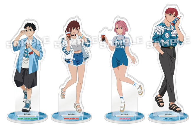 ダンダダン』オリジナルグッズがコンビニで買える！ モモやオカルンの