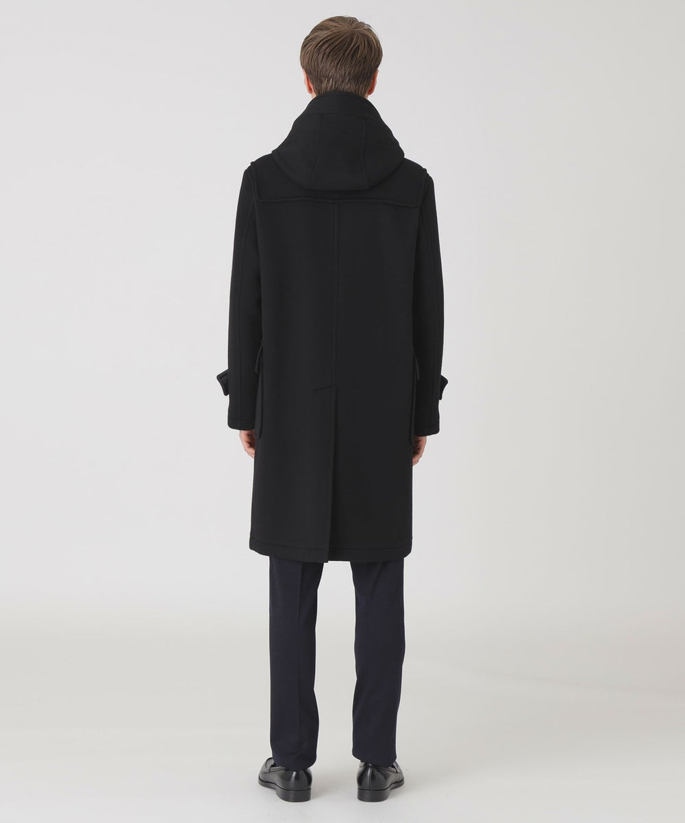 10th ANNIVERSARY】エアリーメルトンダッフルコート（コート）｜BLACK