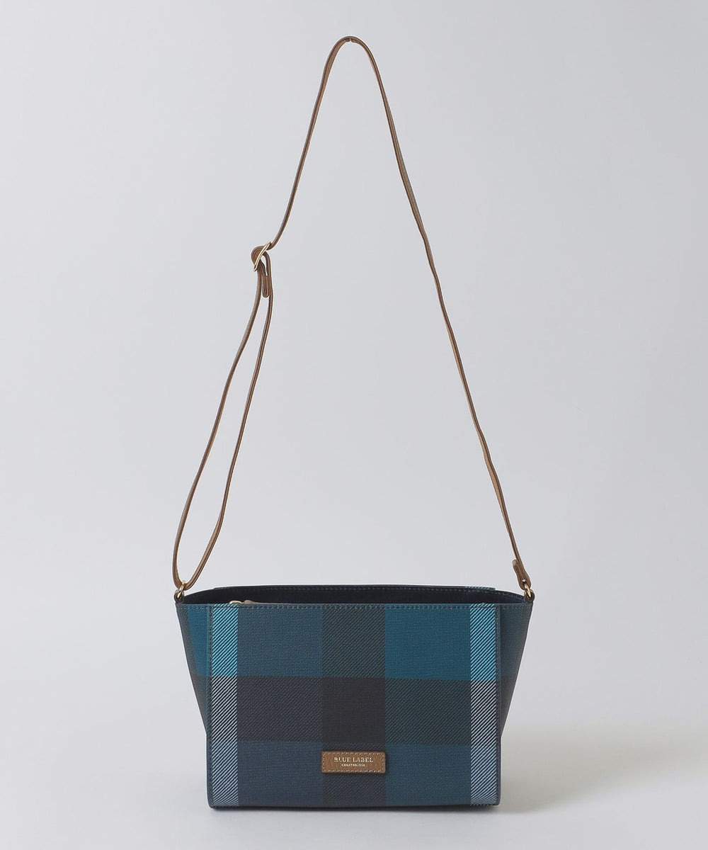 クレストブリッジチェックPVCミニショルダー（バッグ）｜BLUE LABEL