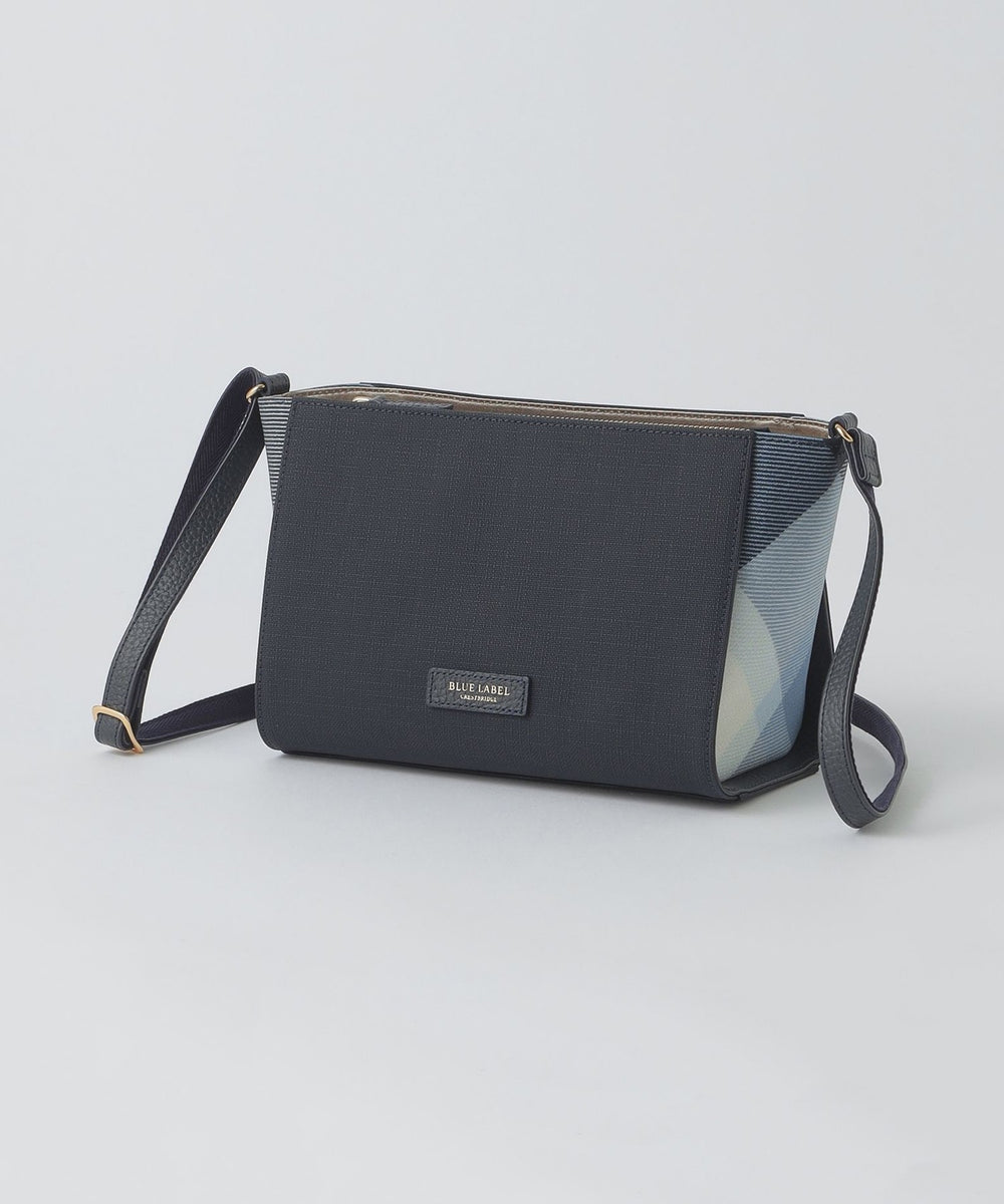 パーシャルクレストブリッジチェックPVCミニショルダー（バッグ