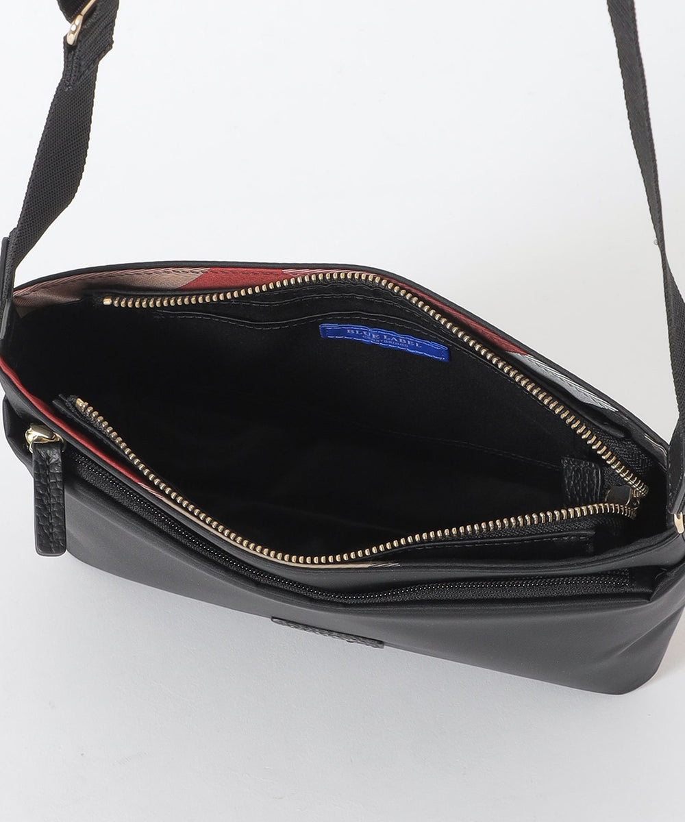 パーシャルクレストブリッジチェックナイロンミニショルダー（バッグ