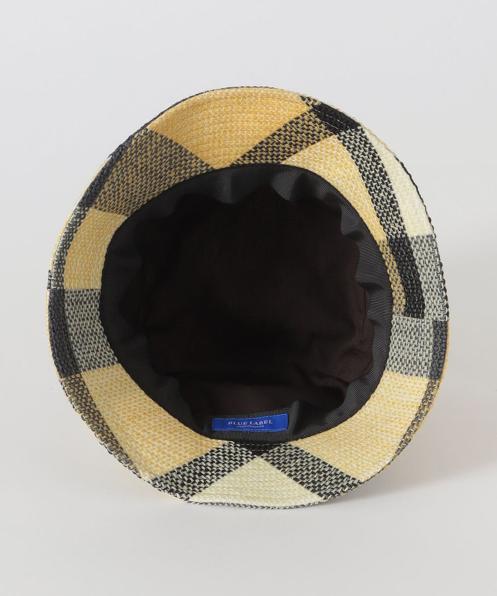 クレストブリッジチェックスラブプリペラバケットハット（ハット