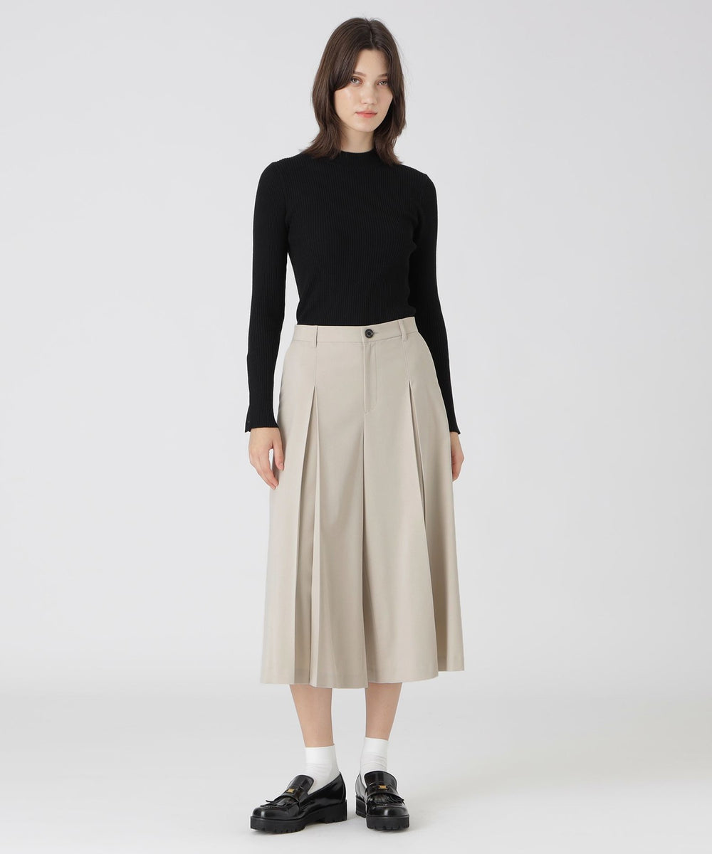 プレーンウォッシャブルガウチョパンツ（パンツ）｜BLUE LABEL