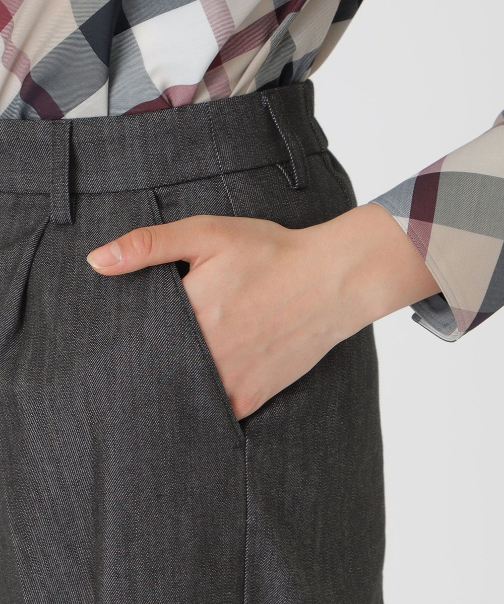 ハイウエストワイドパンツ（パンツ）｜BLUE LABEL CRESTBRIDGE(ブルー