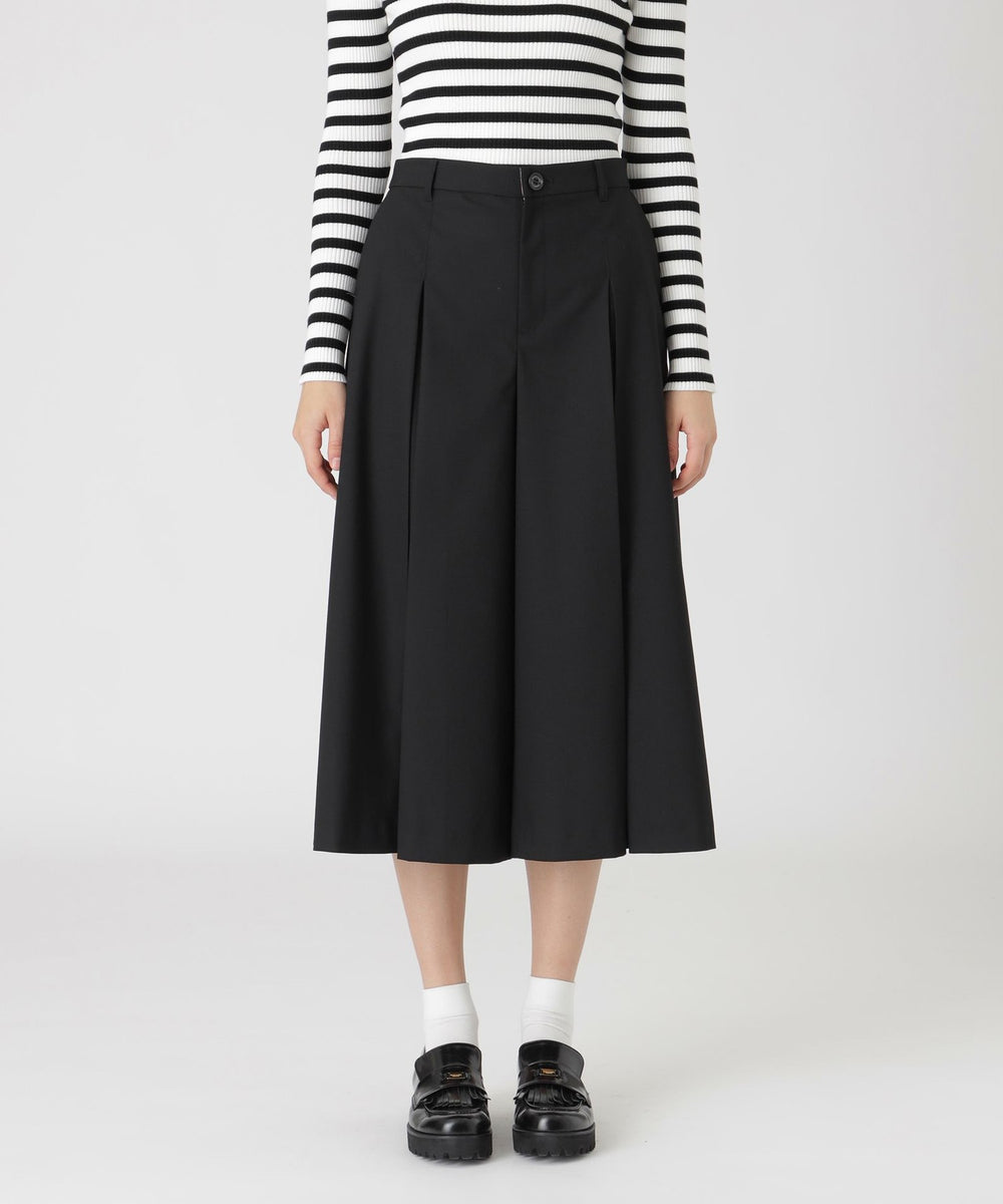 プレーンウォッシャブルガウチョパンツ（パンツ）｜BLUE LABEL