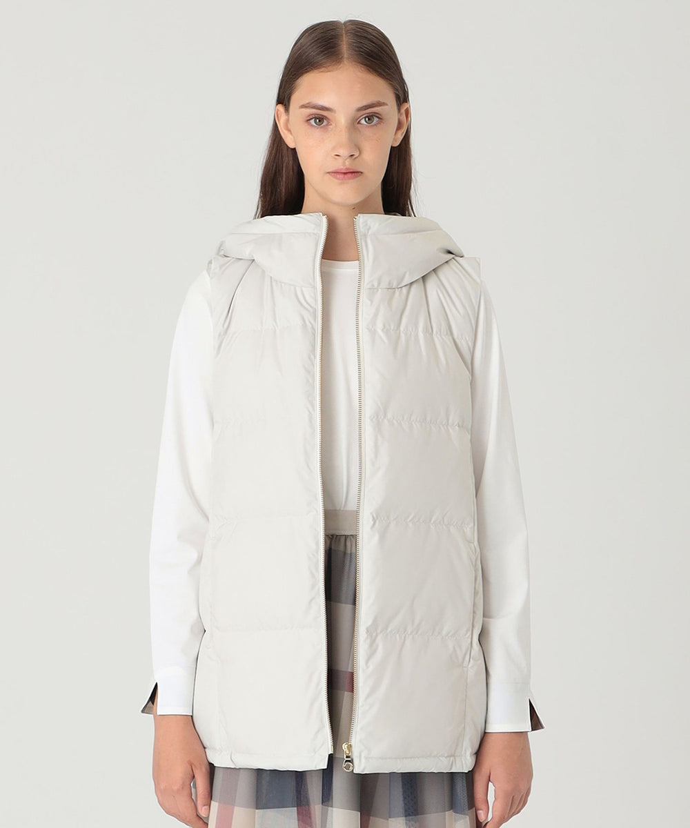 一部店舗限定】マットタフタダウンベスト（コート）｜BLUE LABEL