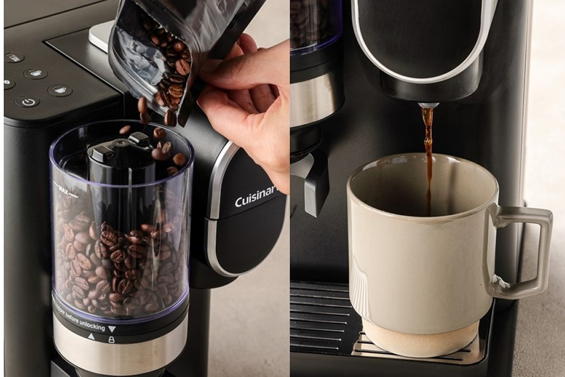 ドリップワン ミル付コーヒーメーカー「DGB-2KJ」挽きたての香り、淹れ