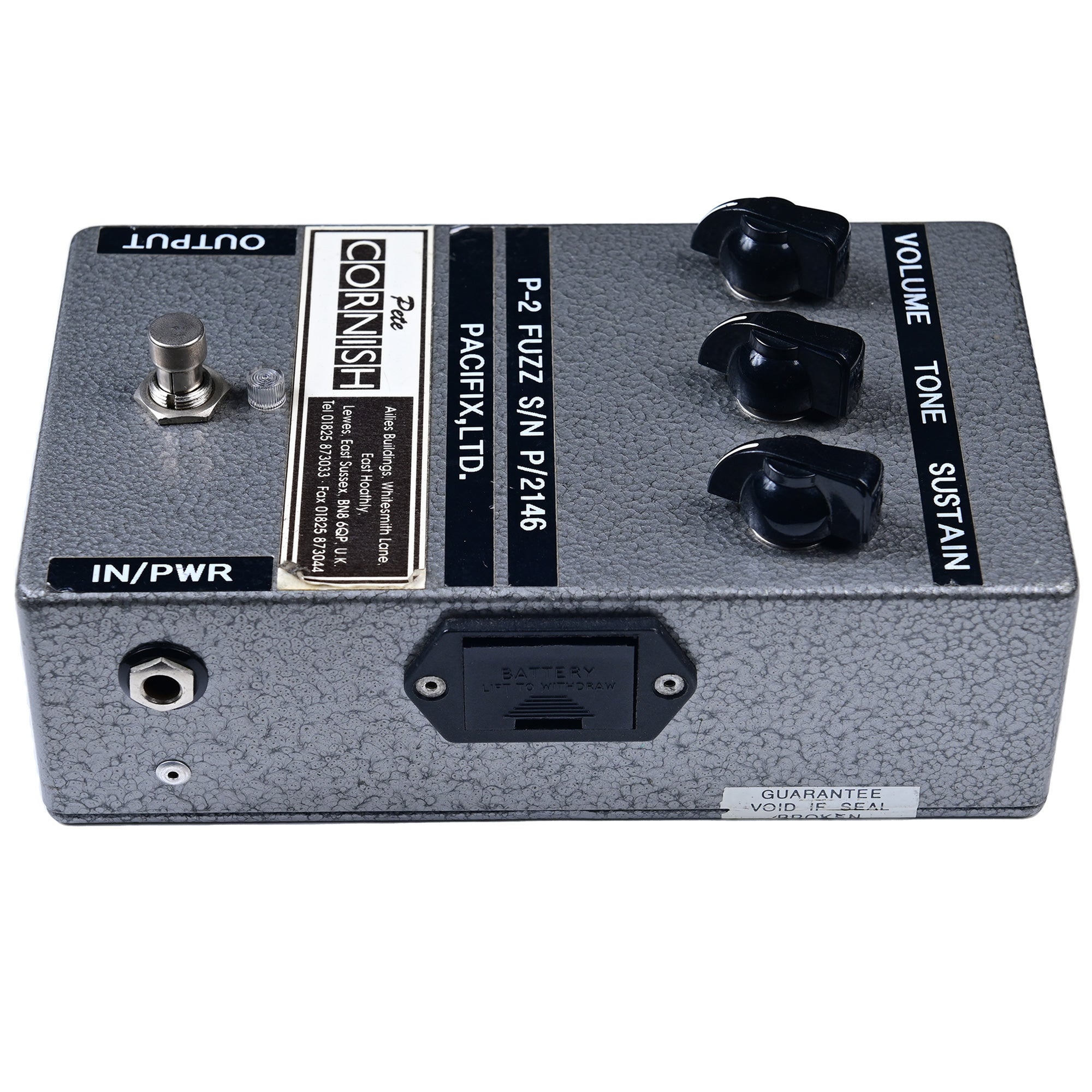 Pete Cornish P-2 【USED】 – PEDAL SHOP CULT
