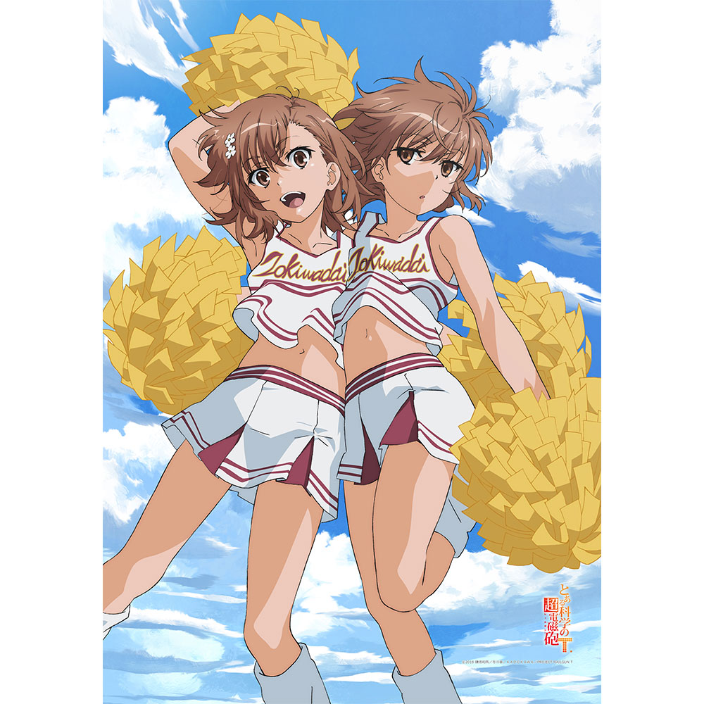 とある科学の超電磁砲T]B2タペストリー（御坂美琴＆御坂妹）