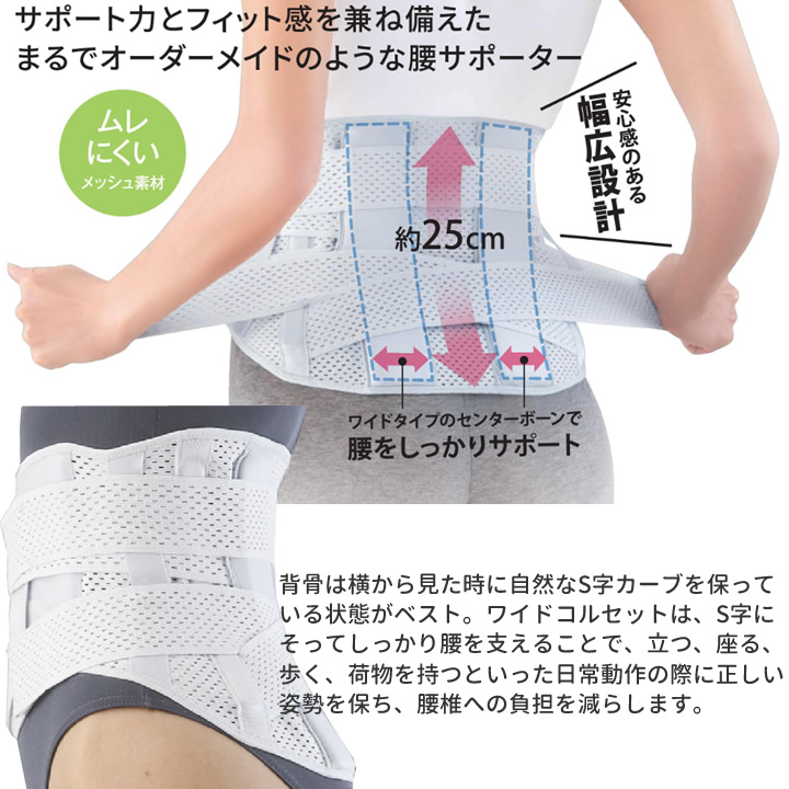 お医者さんのプレミアムワイドコルセット アルファックス AP-204008 AP