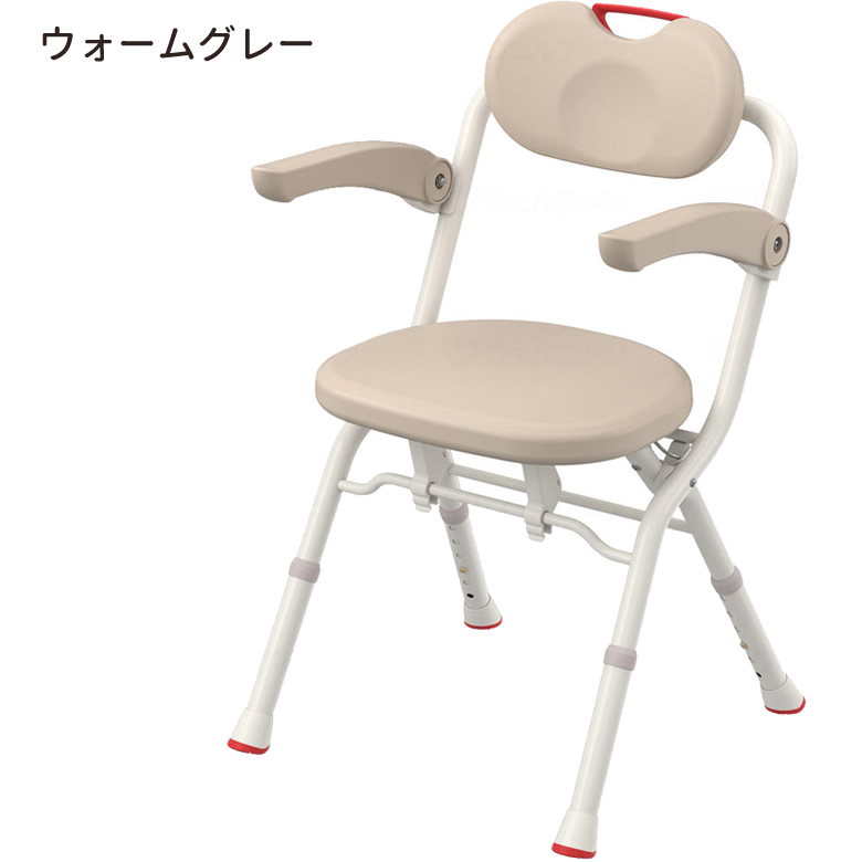 安寿 折りたたみシャワーベンチ A-Sフィット アロン化成 536-047 536