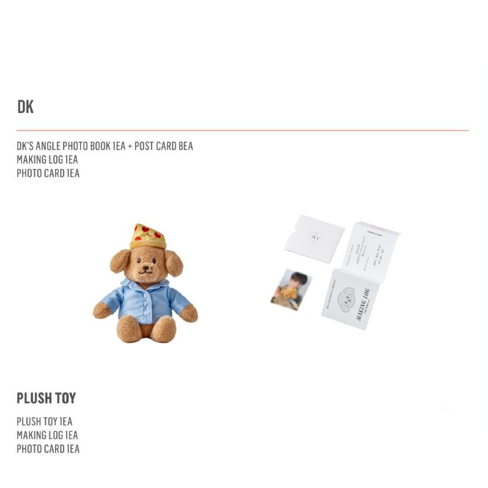 SEVENTEEN ARTIST MADE COLLECTION DK PLUSH TOY - A-KPOP