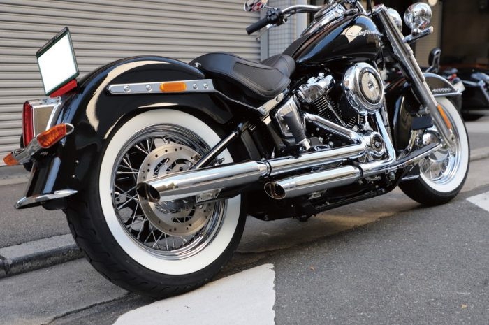 ブラス76テーパースラッシュ ソフテイルモデル用 - MOTOR STAGE