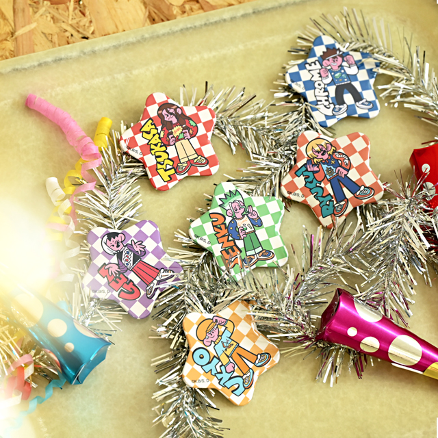 Dr.STONE｜星型缶バッジ(七海龍水)