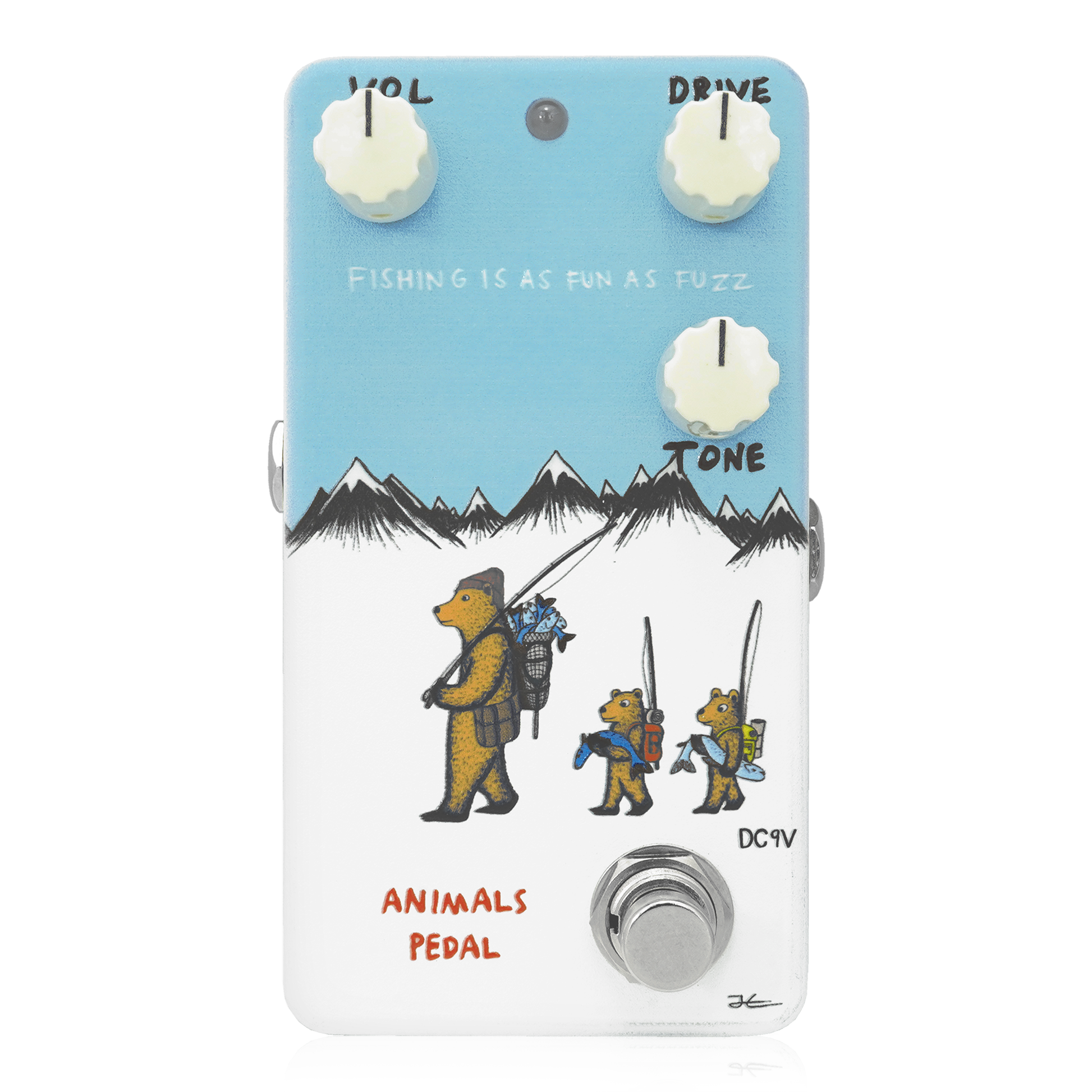 3/5(木)16:00までエフェクターポーチ付属】Animals Pedal FISHING IS