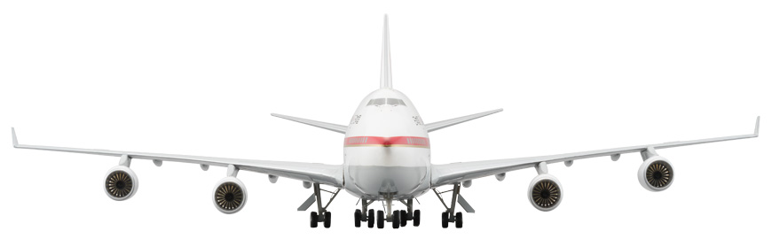 JG20151 1:200 BOEING 747-400 20-1101 政府専用機 完成品（ギアつき