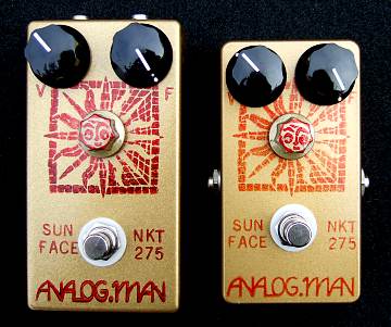 Analog Man Sun Face and Fuzz Face Page