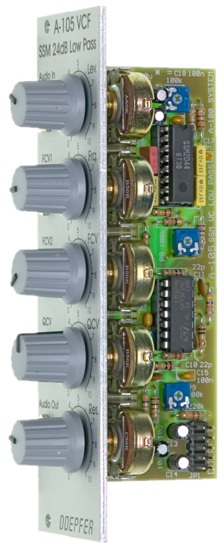 Doepfer A-105 24DB SSM Low Pass Filter