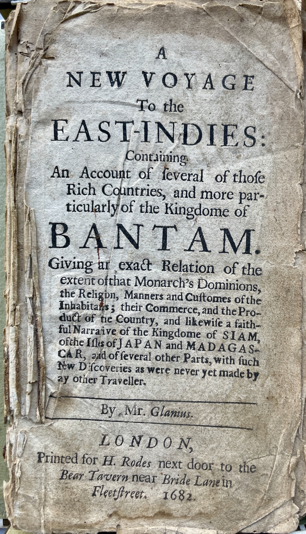 東インド新旅行記』 - 青羽古書店 AOBANE Antiquarian Bookshop - 洋書