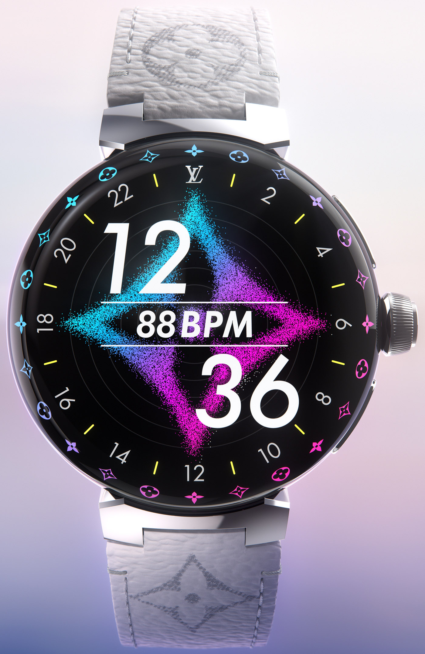 Louis Vuitton Debuts Tambour Horizon Light Up Smartwatch