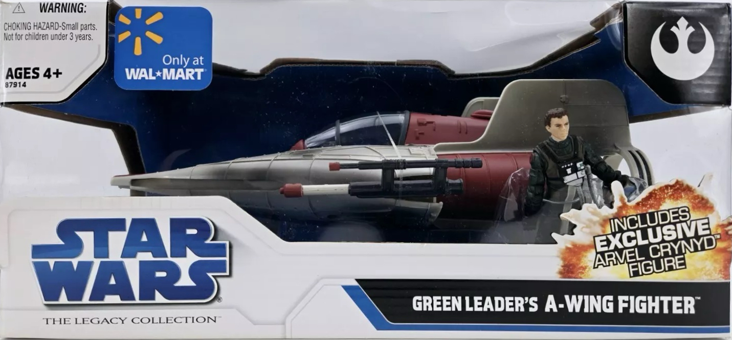 Star Wars Legacy Collection Green Leader's A-wing